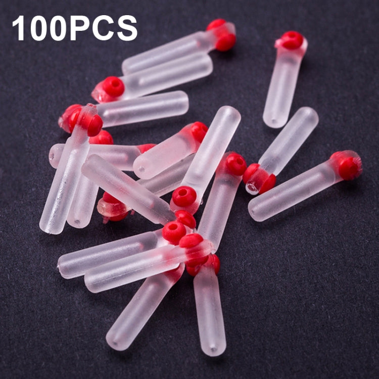 100 PCS SXP01 Dual CoreSilicone Floating Seat Fishing Accessories, Size:, Small, Medium, Large