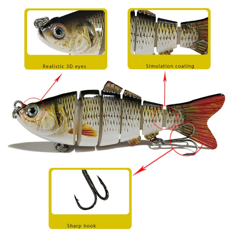 10cm Multi-sectional Bionic Bait Hook Long-distance Casting Sea Fishing Fake Lures, LK001-01, LK001-02, Lk001-03, LK001-04, LK001-05, LK001-06, LK001-07, LK001-08, LK001-09, LK001-10, LK001-11, LK001-12, LK001-13, LK001-14