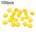 Floating Water Soft Bait Corn Flavor Fake Bait, 100pcs Large, 30pcs Large, 100pcs Small, 30pcs Small