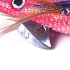 HENGJIA 14cm 20g Night Light Wood Shrimp Fake Bait Squid Hook Luya Bait, 1, 2, 3, 4, 5, 6, 7, 8, 9, 10, 10 Colors