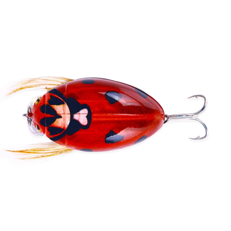 HENGJIA Insect Floating Water Bionic Bait Beetle Water Surface Bass Tap Fake Bait, 1, 2, 3, 4, 5, 6, 7, 8, 8 Colors Bagged, 8 Colors Boxed