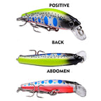 PROBEROS DW592 Sinking Minnow Lure Long Casting Fake Bait Bionic Plastic Hard Bait