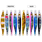 PROBEROS LF126 Long Casting Lead Fish Bait Freshwater Sea Fishing Fish Lures Sequins, 7g, 10g, 15g, 20g, 30g