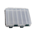 Large Capacity Double Layer Lure Storage Box Fish Hook String Hook Tool Box, 10-grids, 14-grids
