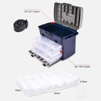 Large Capacity Ultra-light Lure Fishing Box Lure Bait Sequin Storage Box