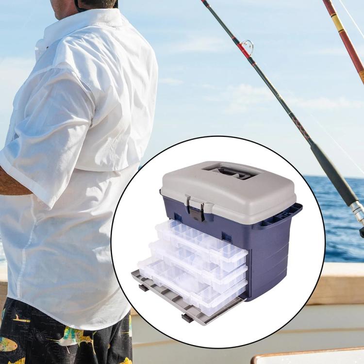Large Capacity Ultra-light Lure Fishing Box Lure Bait Sequin Storage Box