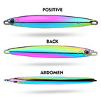 PROBEROS LF144 Zinc Alloy Lure Long-Distance Casting Fast-Draw Spanish Mackerel Mirror Bait, 10g, 15g, 20g, 30g, 40g, 60g, 80g