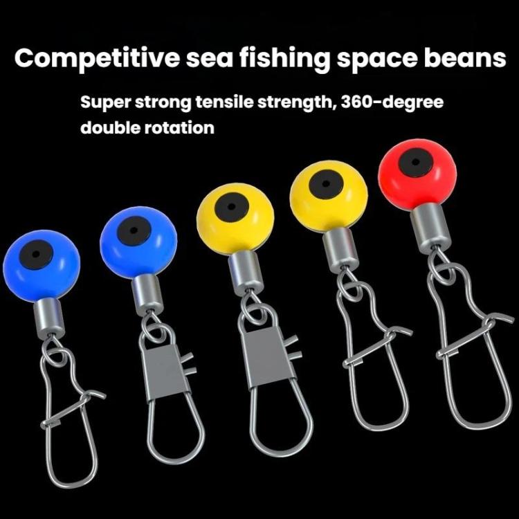100pcs Fishing Space Beans Saltwater Fishing Float Seat Fishing Accessories, Pin, Enhanced