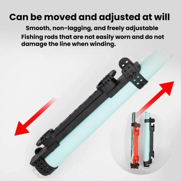 10pcs Fishing Rod Quick Line Retractor Fishing Rod Line Clip Winder