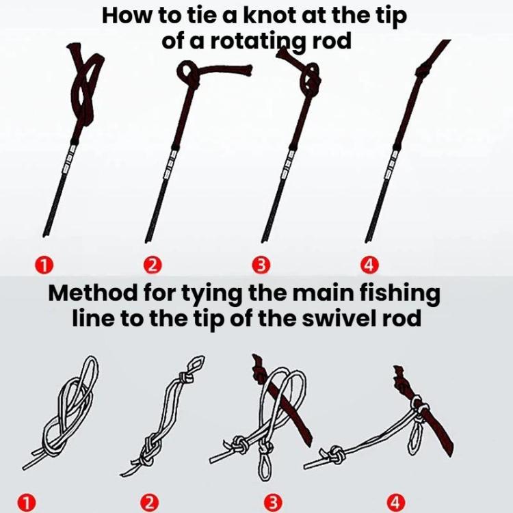 50pcs Fishing Rod Tip Loop Connector Rotating Rod Tip, 0.8mm, 0.9mm, 1.0mm, 1.1mm, 1.2mm, 1.3mm, 1.4mm, 1.5mm, 1.6mm, 1.7mm, 1.8mm, 2.0mm, 2.2mm