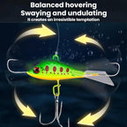 Ice Fishing Balanced Lure Model B 7.4cm 15g Lure Small Metal Minnow