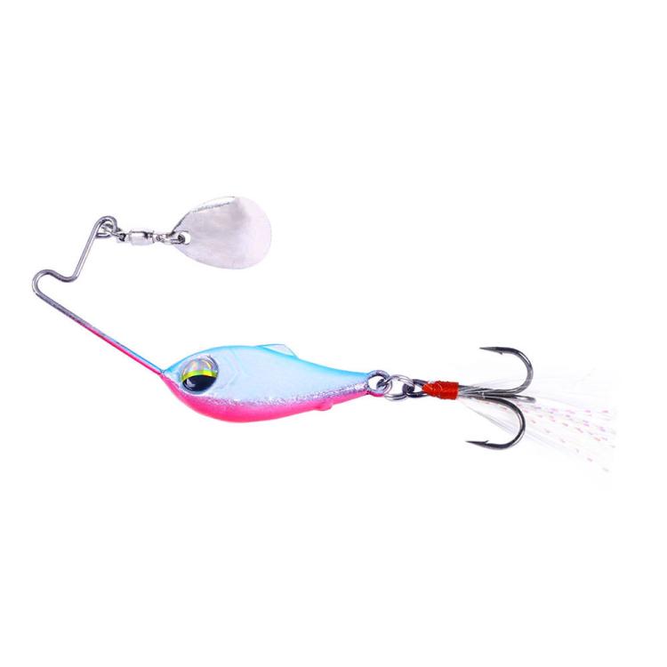 Metal Lure Vibrating Spinnerbait, HENGJIA VIB053 6cm 10g, HENGJIA VIB054 6cm 15g, HENGJIA VIB055 6cm 20g