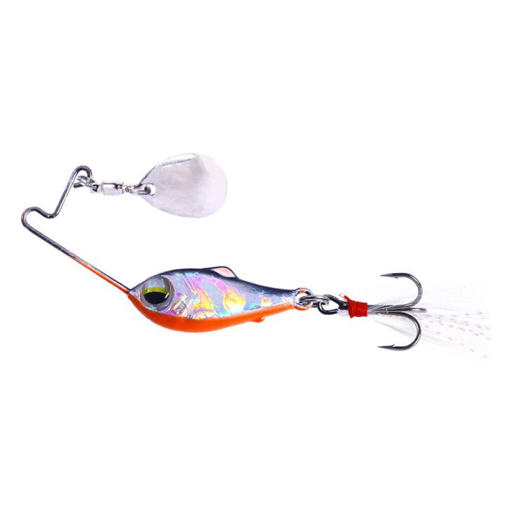 Metal Lure Vibrating Spinnerbait, HENGJIA VIB053 6cm 10g, HENGJIA VIB054 6cm 15g, HENGJIA VIB055 6cm 20g