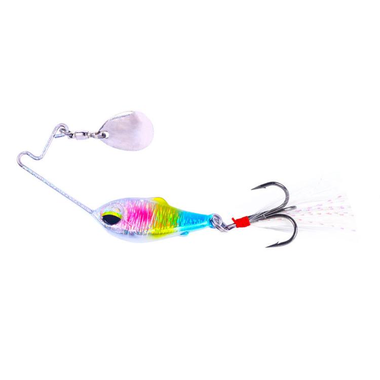 Metal Lure Vibrating Spinnerbait, HENGJIA VIB053 6cm 10g, HENGJIA VIB054 6cm 15g, HENGJIA VIB055 6cm 20g