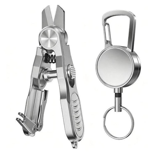 3 In 1 Fishing Line Cutter Knot Hook Tying Tool, Fishing Scissors, Fishing Scissors+Retractable Clip