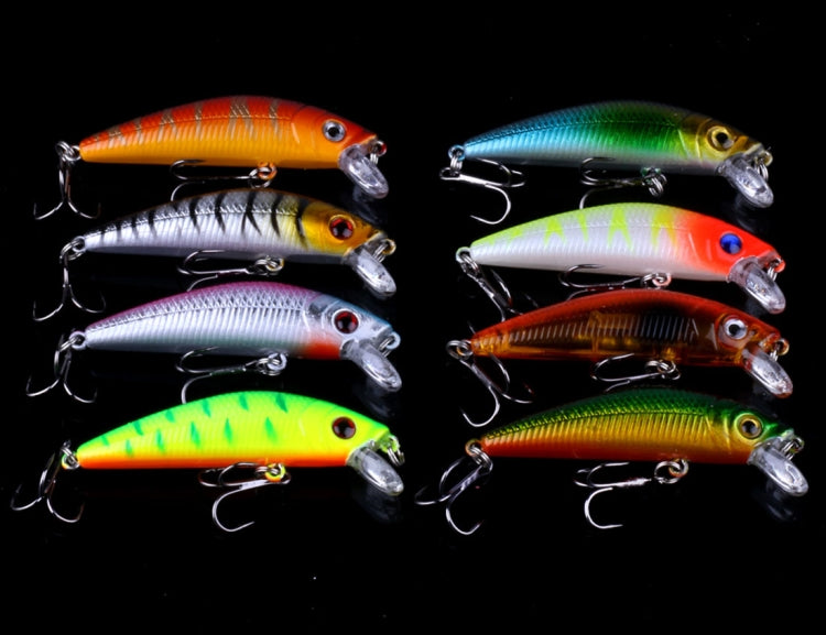 HENGJIA Set056 56 PCS Sequin Set Metal Sequins False Bait Fresh Sea Bass Fishing Bait Set, Length: 3 to 10cm, Boxed, Boxed