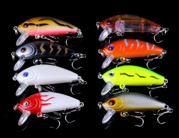 HENGJIA Set056 56 PCS Sequin Set Metal Sequins False Bait Fresh Sea Bass Fishing Bait Set, Length: 3 to 10cm, Boxed, Boxed